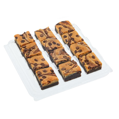 Bite Sized Brookie Chocolate Brownie Squares 13.3 Oz 12 Count Marketside