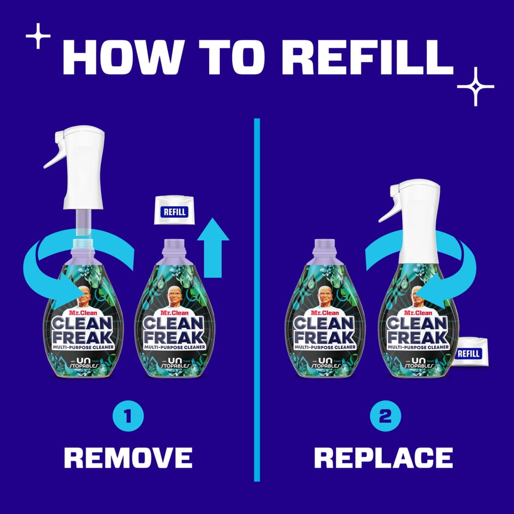 Mr. Clean Clean Freak Multi-Surface Cleaner Spray Unstopables Scent 16 fl oz