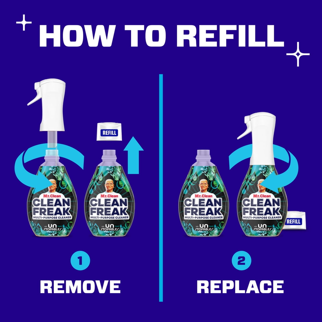 Mr. Clean Clean Freak Multi-Surface Cleaner Spray Unstopables Scent 16 fl oz