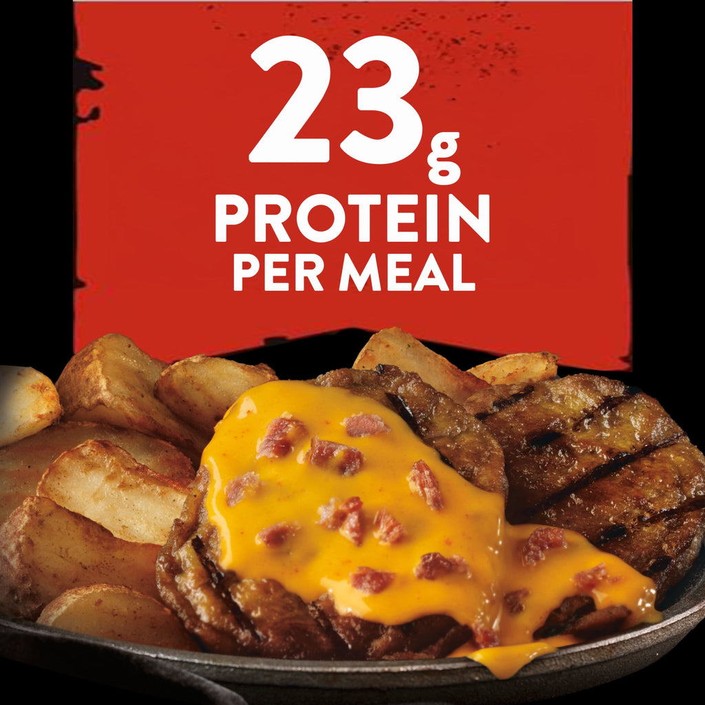 Banquet Mega Meals Bacon Cheddar Patty Frozen Meal 11.5 Oz