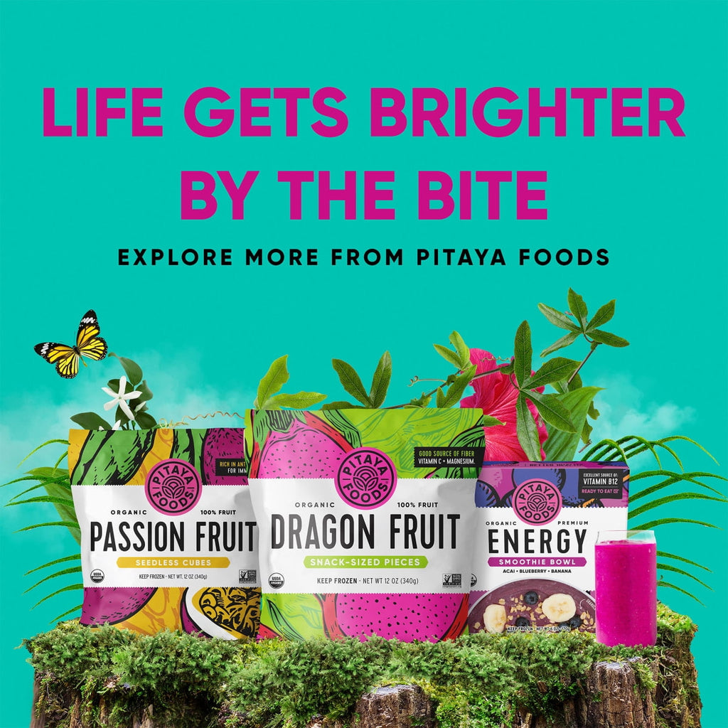 Pitaya Foods Frozen Dragon Fruit Pieces 12 Oz