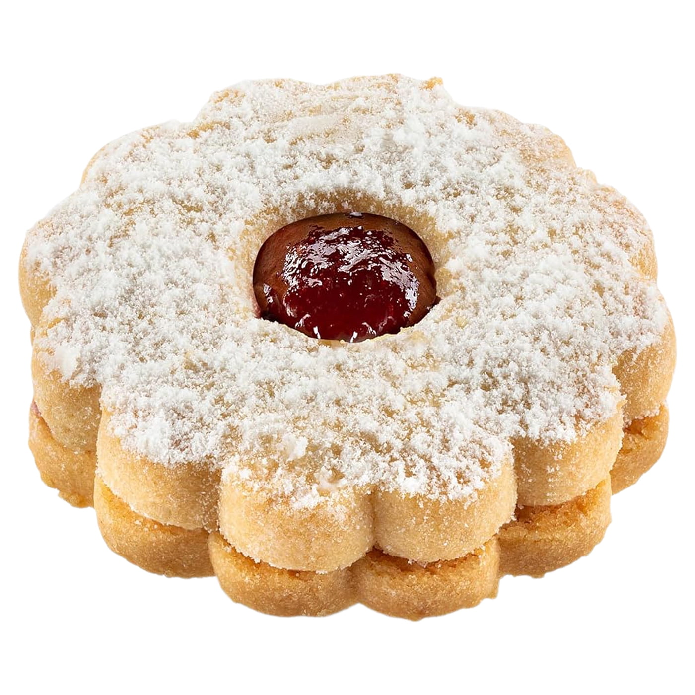 Linzer Tart Cookies Raspberry Jam 9 Oz 10 Count Stern's Bakery