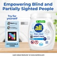 all Free Clear Mighty Pacs Laundry Detergent 80 Count