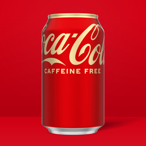 Caffeine-Free Soda Pop Fridge Pack Cans 12 Fl Oz Coca-Cola