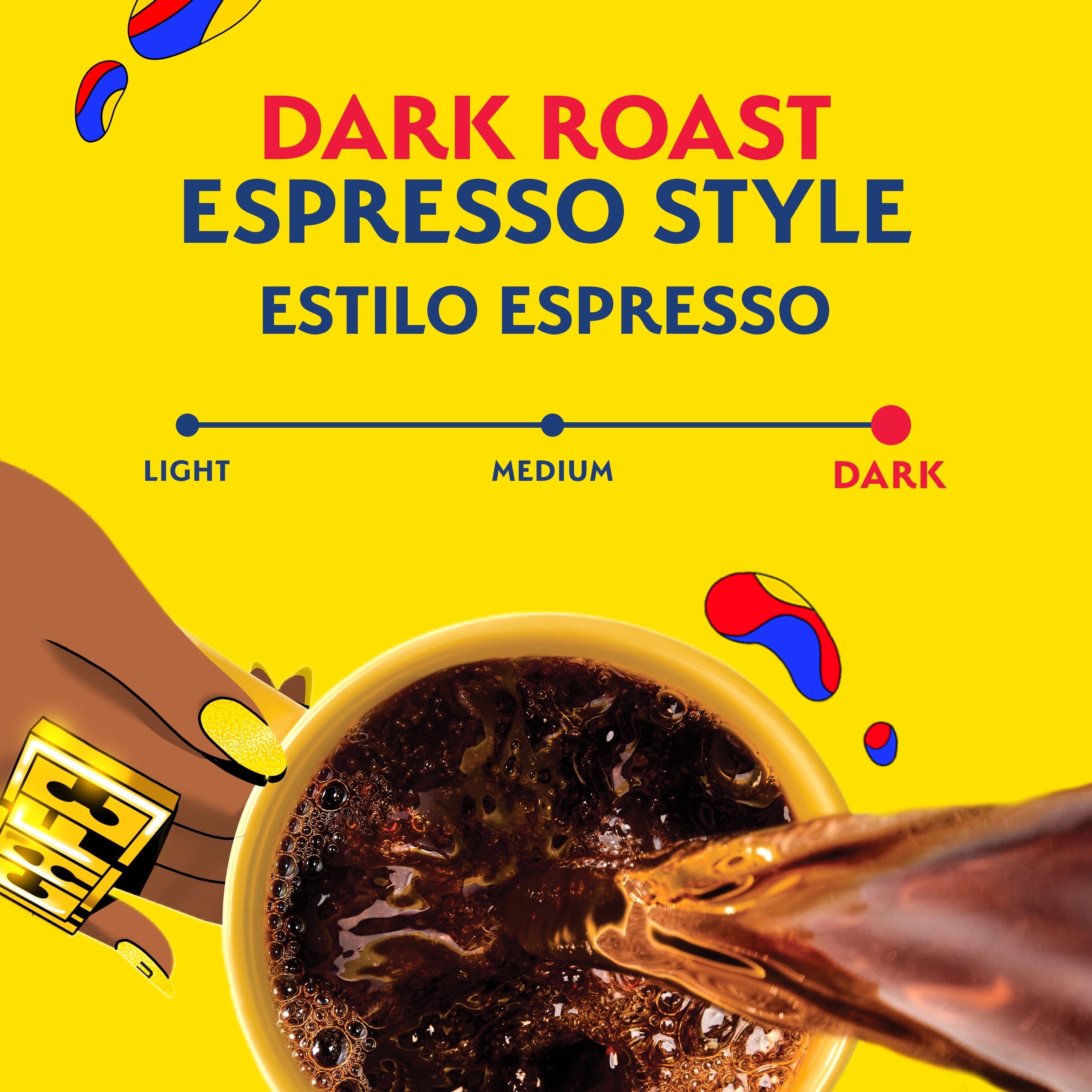 Café Bustelo Espresso-Style Dark Roast Naturally Caffeinated Coffee Keurig K-Cup Pods 24 Count Box