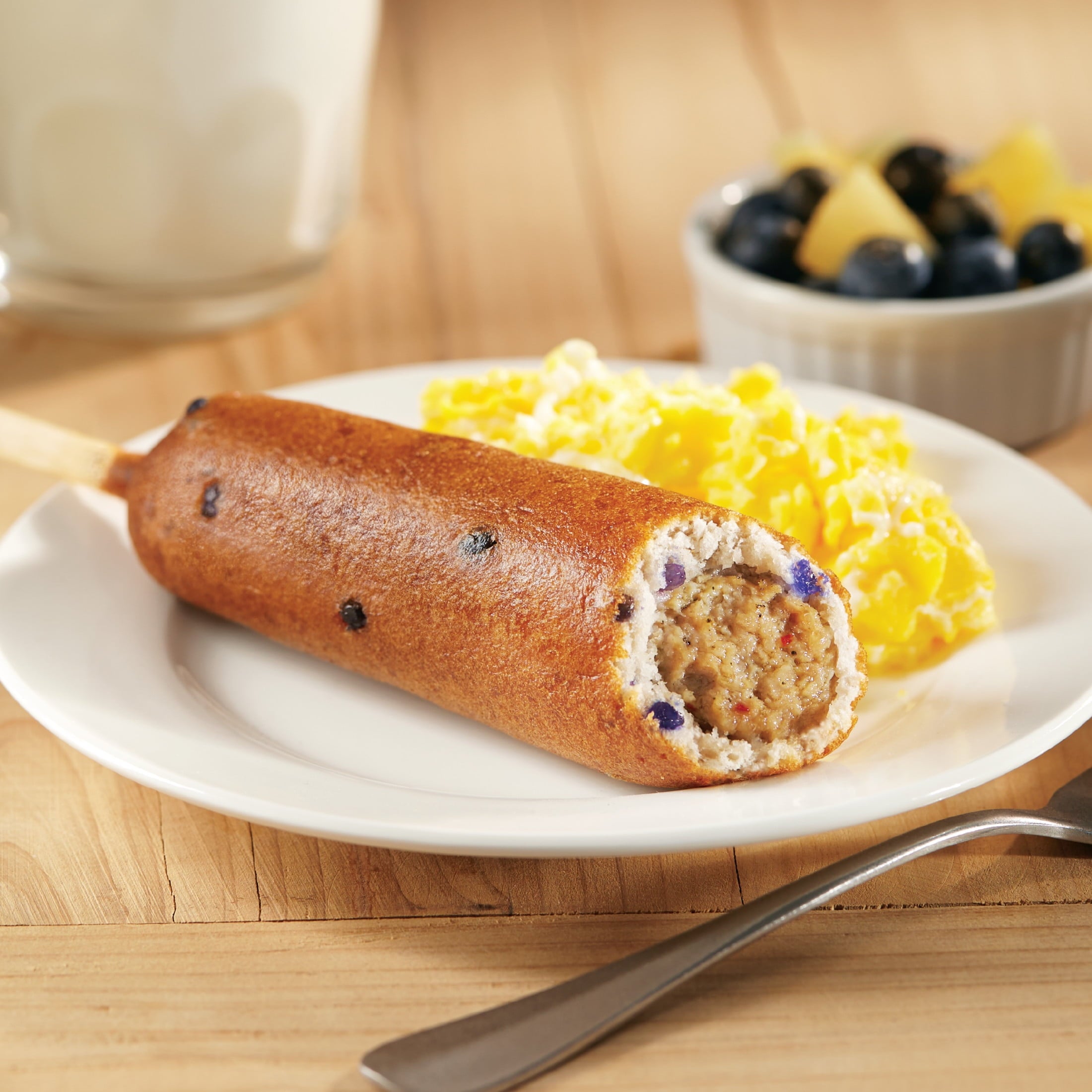 Jimmy Dean Blueberry Pancakes & Sausage On A Stick Frozen 30 Oz 12 Count