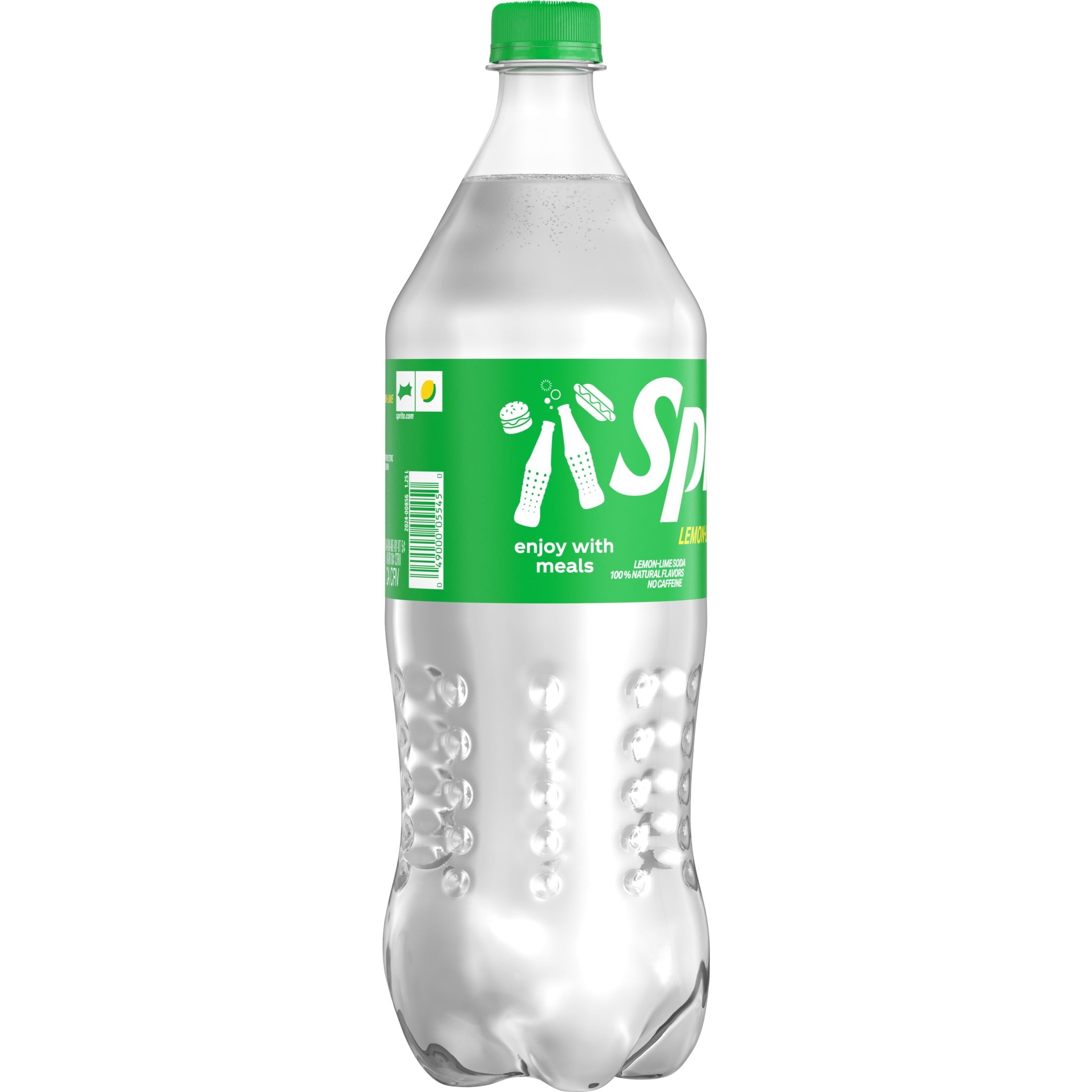 Sprite Lemon-Lime Caffeine Free Soda Pop Bottle 1.25 Liters