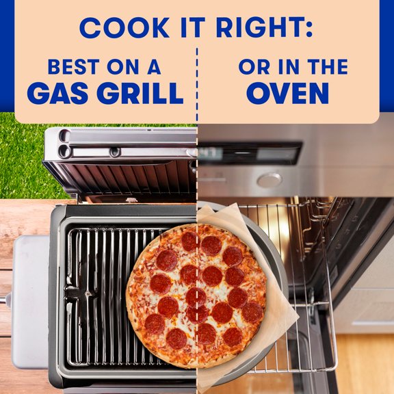 Jack's Original Thin Crust Pepperoni Pizza Frozen 14.3 Oz