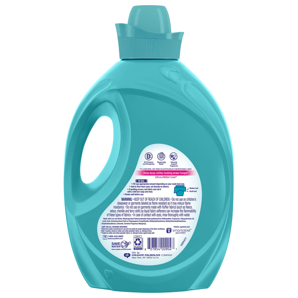 Suavitel Complete Liquid Fabric Softener Waterfall Mist Scent 100 fl oz