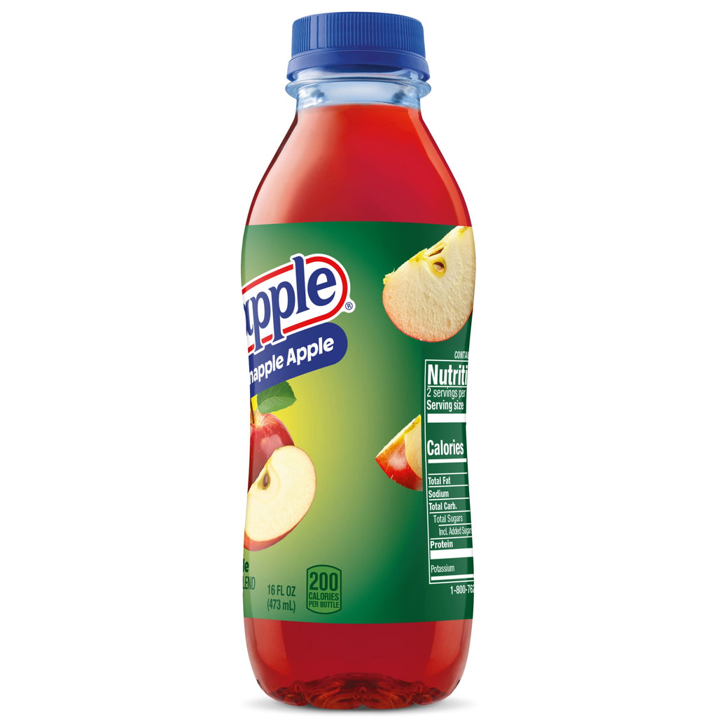 Snapple Apple Juice Drink 16 fl oz Bottle 24 Pack