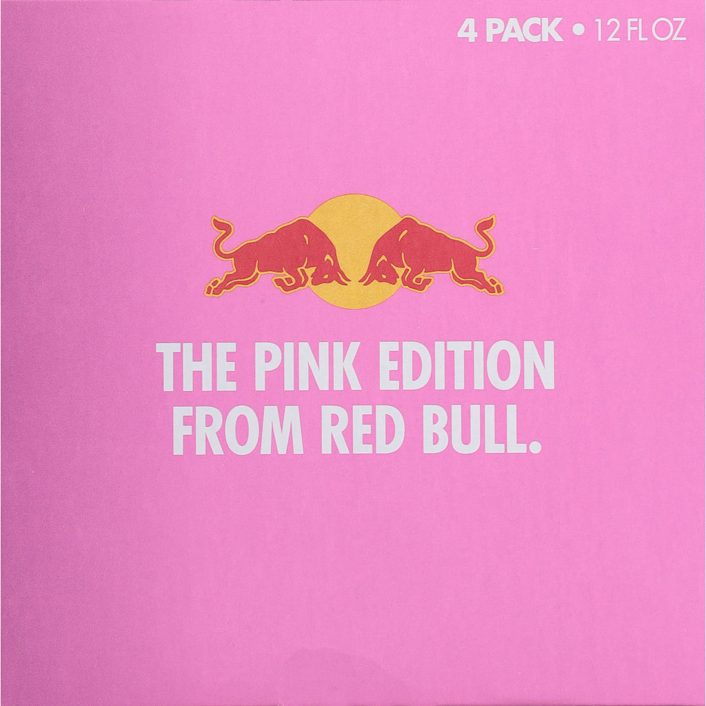 Red Bull Pink Edition Wild Berries Energy Drink 12 fl oz 4 Pack Cans