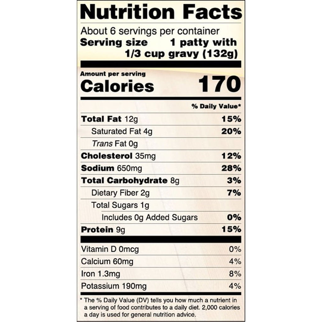 On-Cor Gravy and 6 Salisbury Steaks Frozen Family Meal 28 Oz