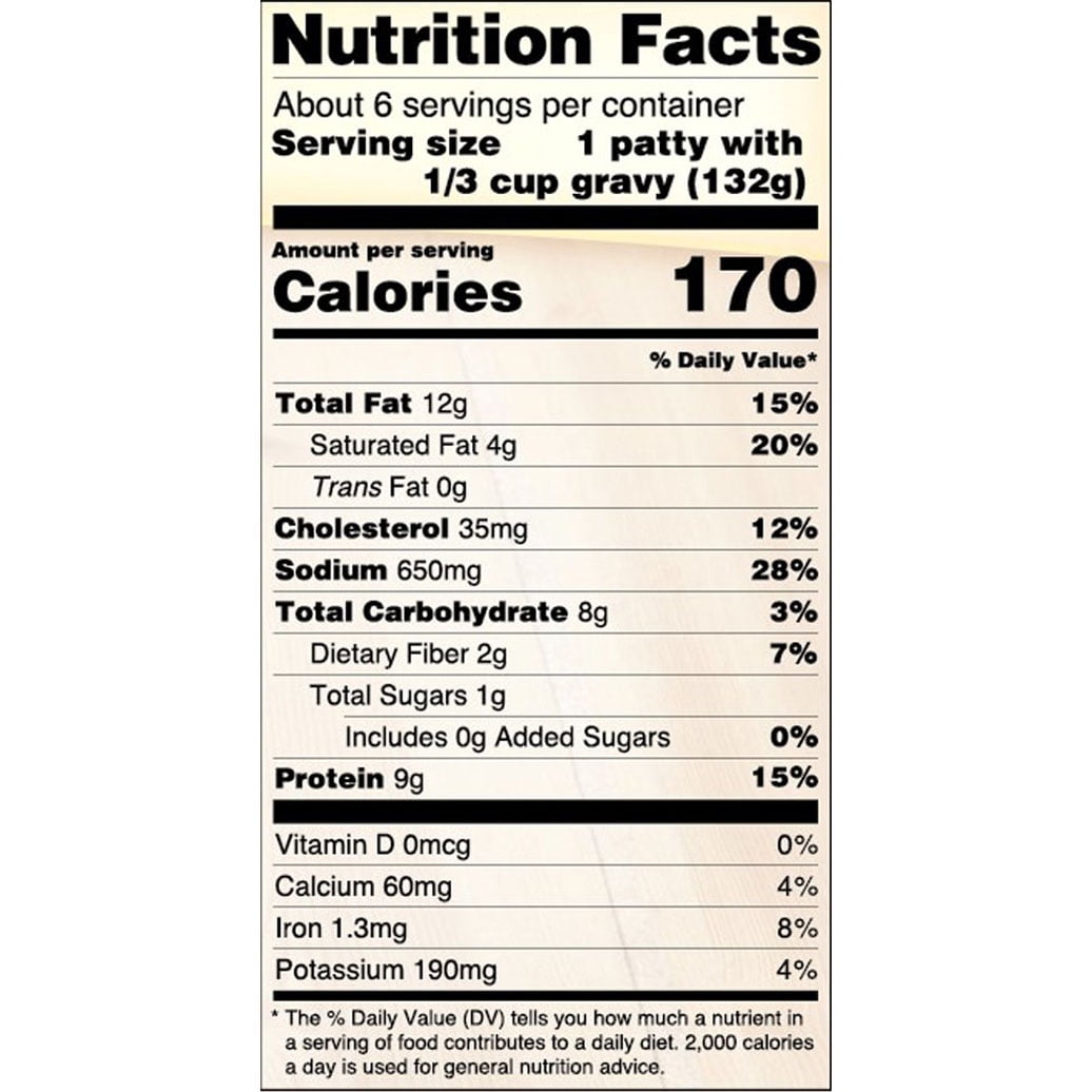 On-Cor Gravy and 6 Salisbury Steaks Frozen Family Meal 28 Oz