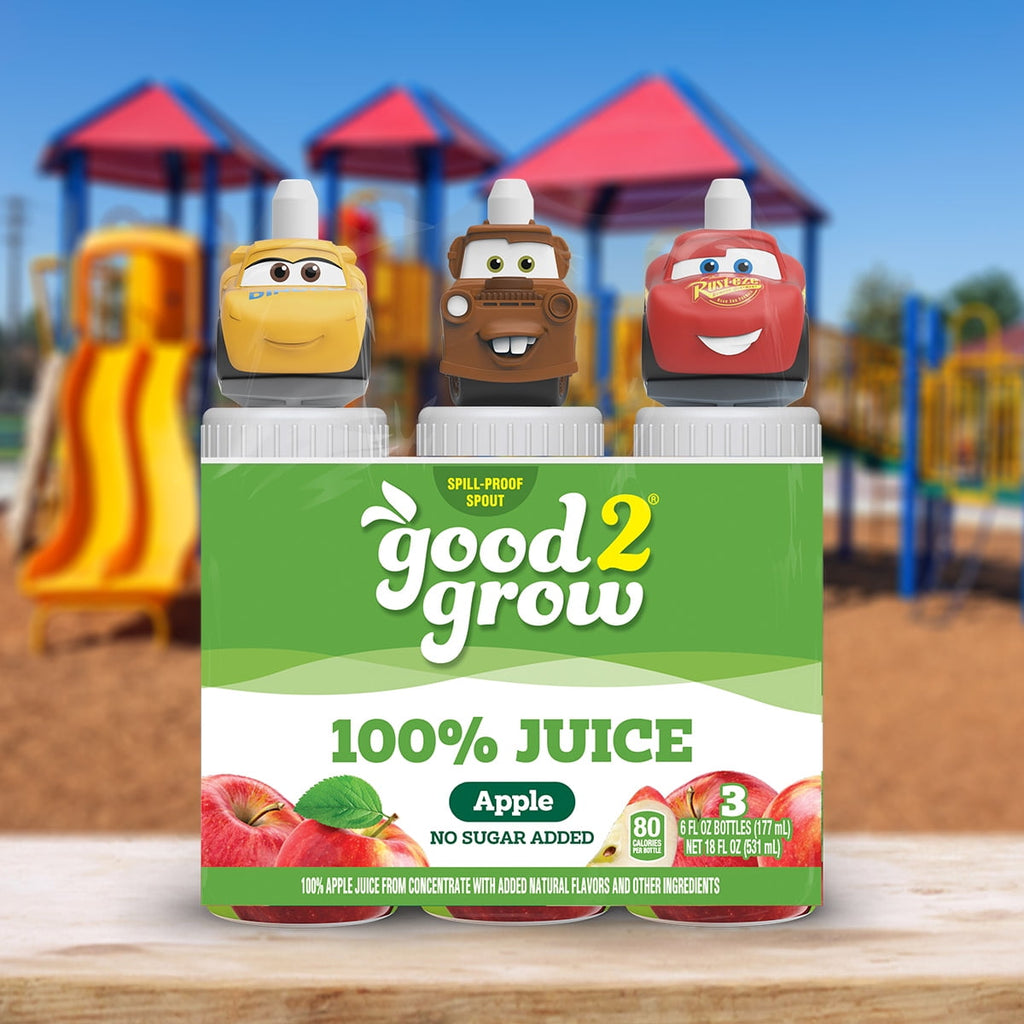 Good2Grow 100% Apple Juice 6 fl oz 3 Pack Character Tops Vary