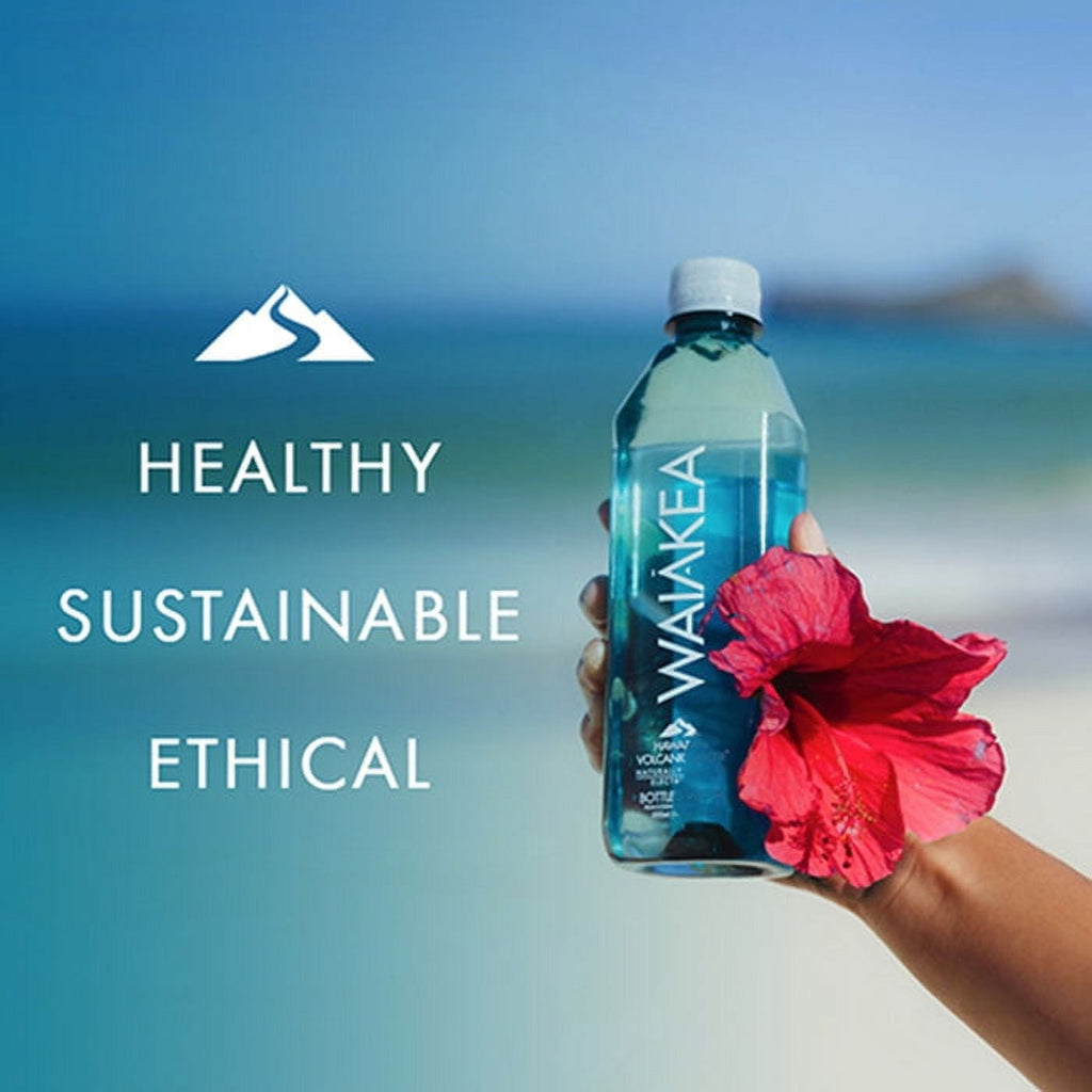 Waiakea Hawaiian Volcanic Alkaline Water 16.9 fl oz 6 Pack