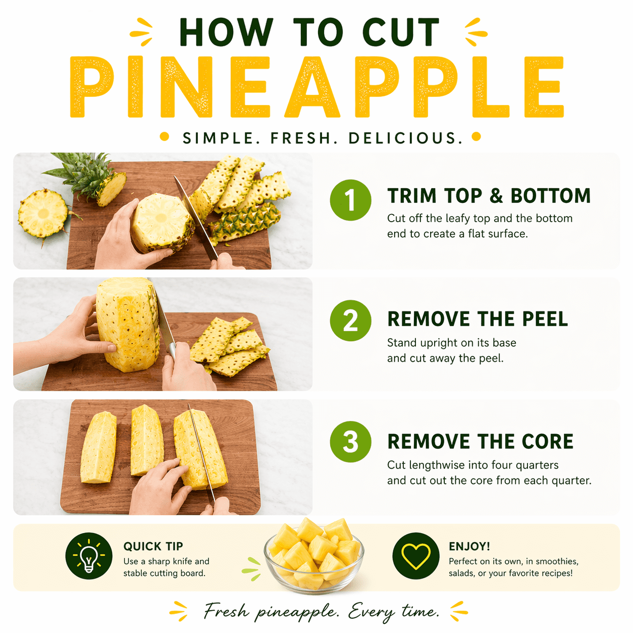 Fresh Gold Pineapple Each 1 Count