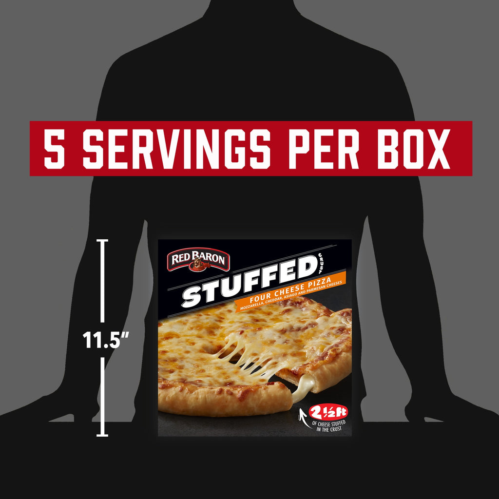 Red Baron Four Cheese Stuffed Crust Frozen Pizza 22.74 Oz