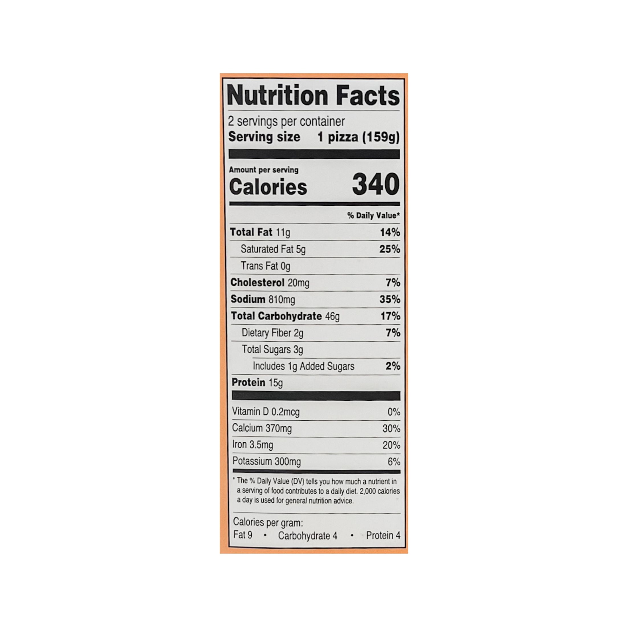 Great Value Deep Dish Four Cheese Frozen Pizza 11.2 Oz 2 Count