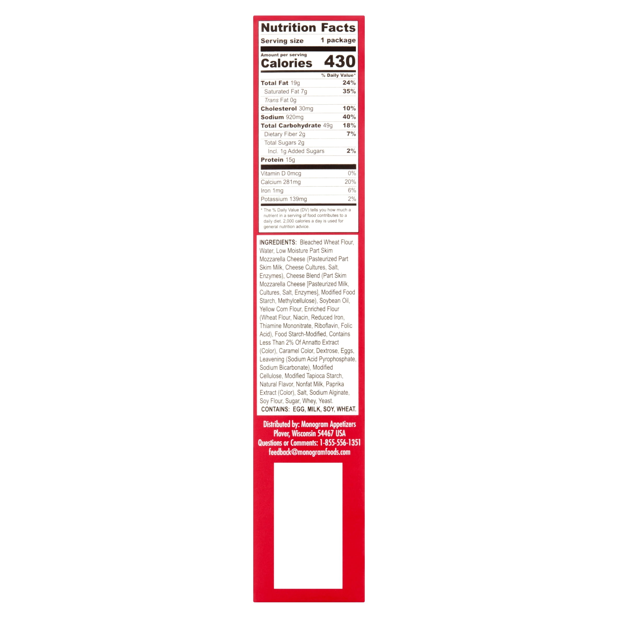 Snapps Mozzarella Cheese Sticks Frozen 5 Oz Box 10 Count