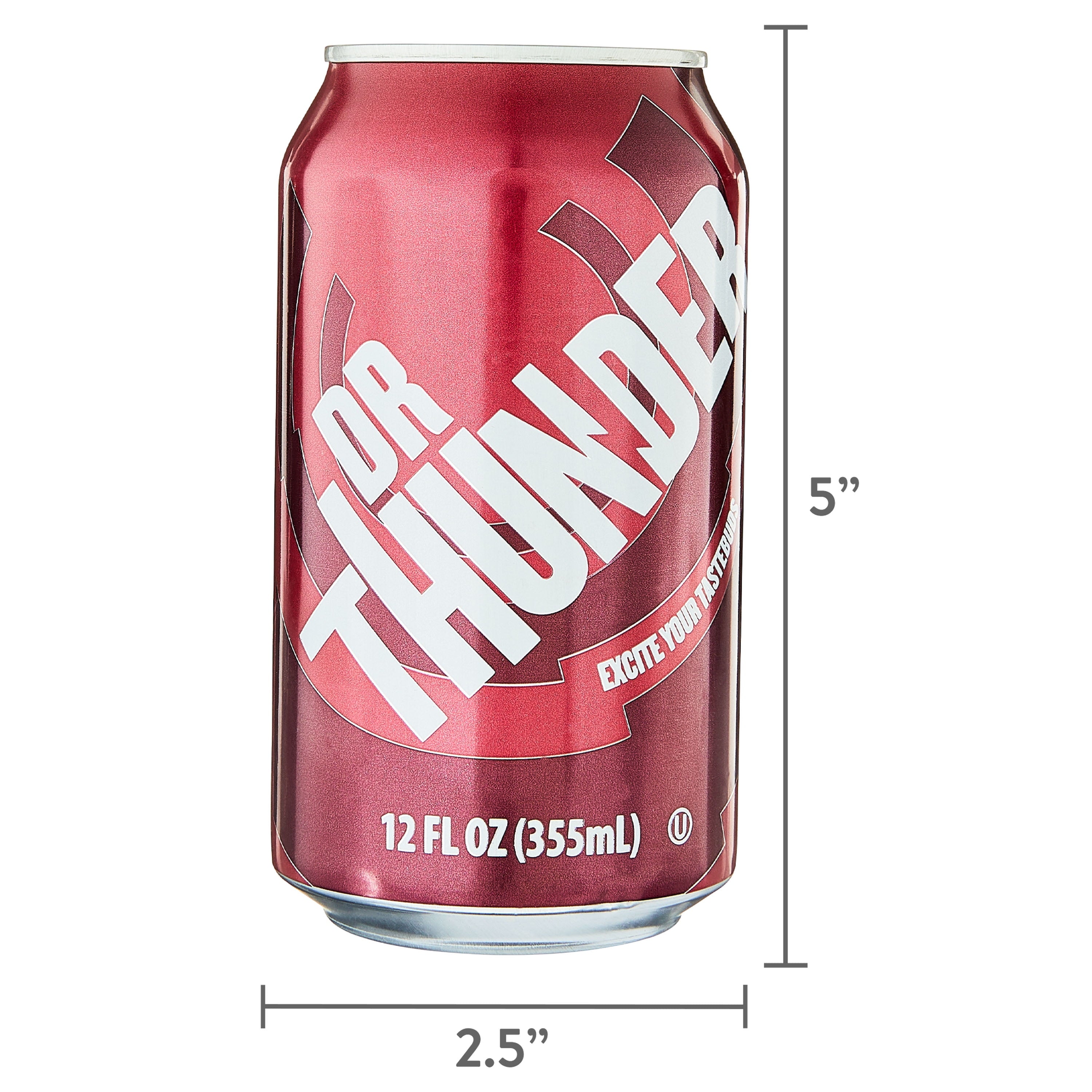 Great Value Dr Thunder Soda Pop Cans 12 Fl Oz 12 Pack