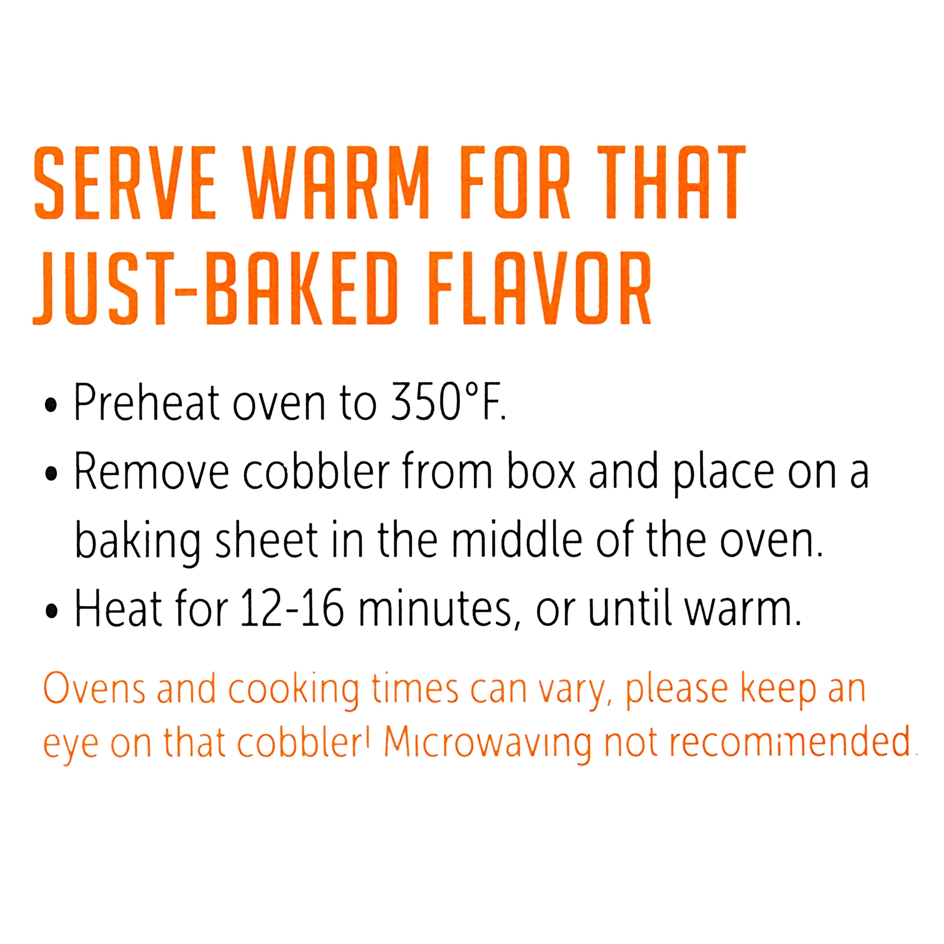 Peach Cobbler 31 Oz Shelf-Stable Baked Patti LaBelle