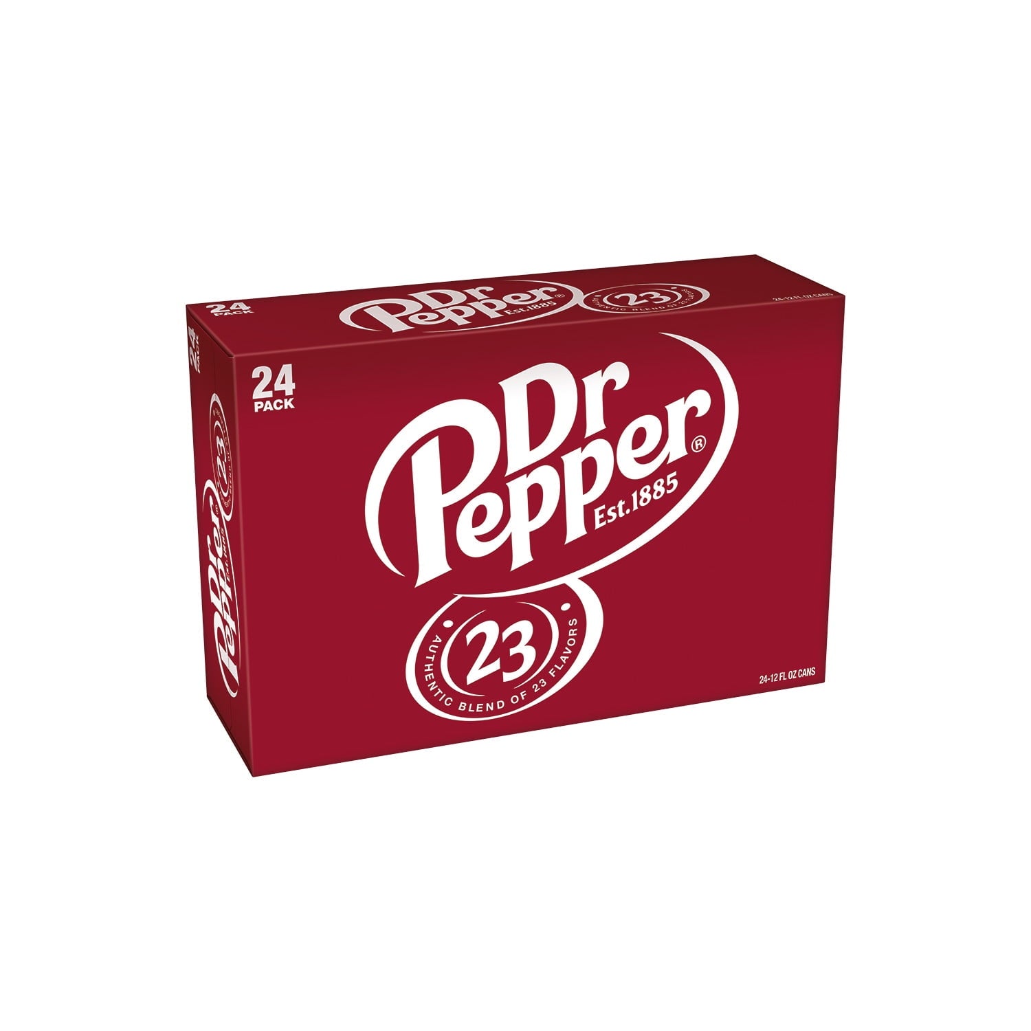 Dr Pepper Soda Pop Cans 12 Fl Oz 24 Pack