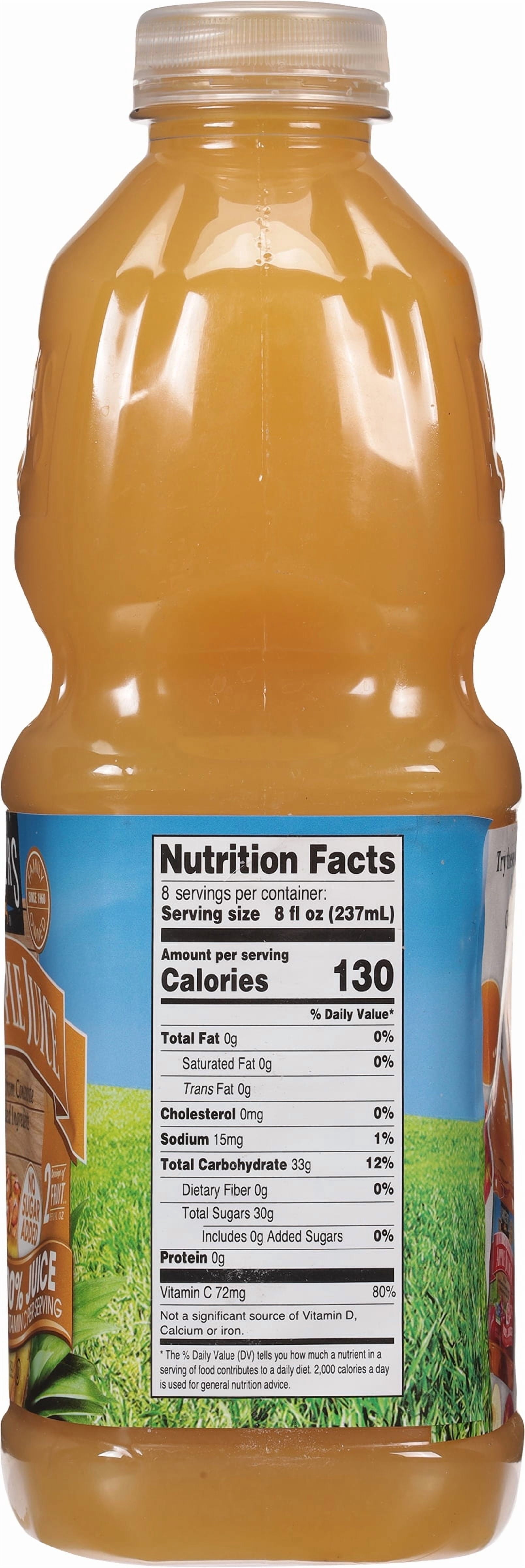 Langers 100% Pure Pineapple Juice 64 fl oz Bottle