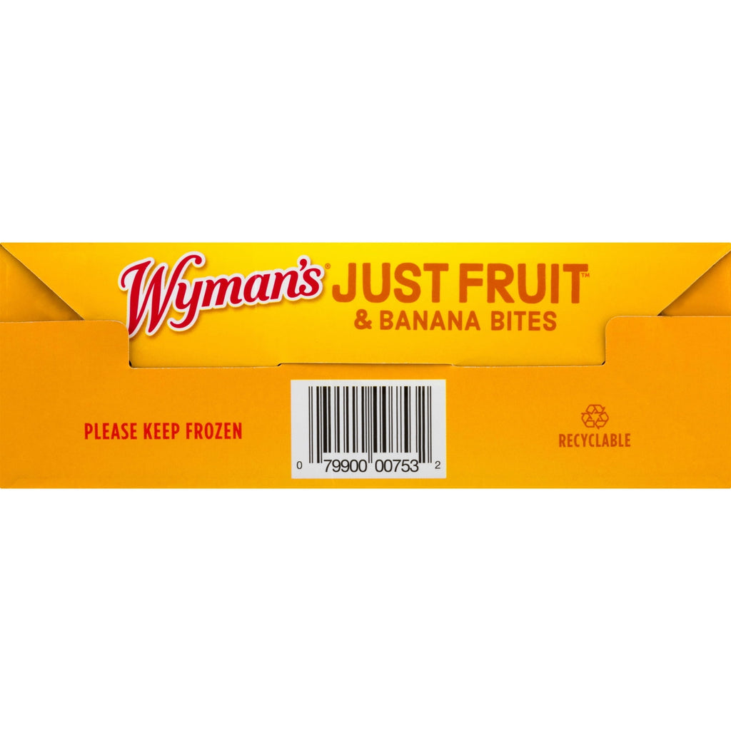 Wyman's Just Fruit & Banana Bites Frozen 4 Pack 9.2 Oz