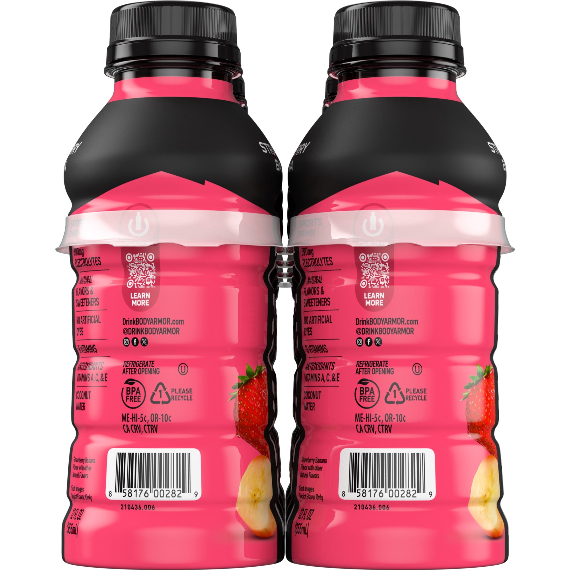 BODYARMOR Strawberry Banana Sports Drink 12 fl oz 8 Count
