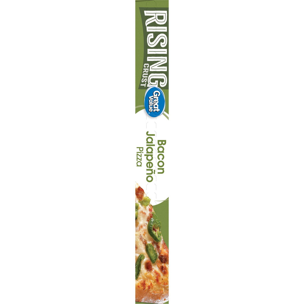 Great Value Rising Crust Bacon Jalapeno Frozen Pizza 27.95 Oz