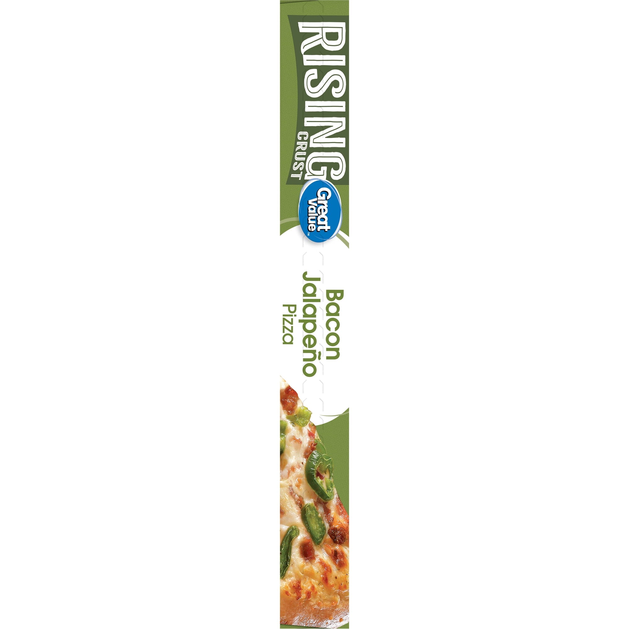 Great Value Rising Crust Bacon Jalapeno Frozen Pizza 27.95 Oz