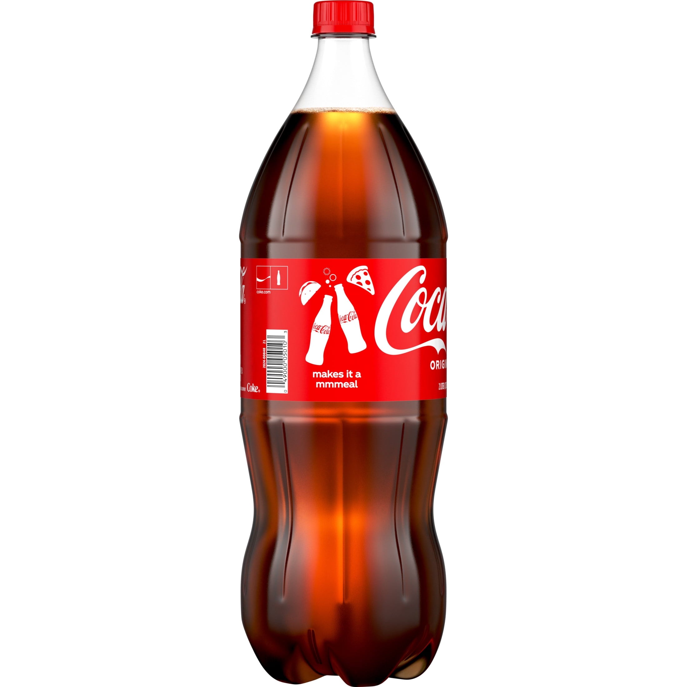 Soda Pop Bottle 2 Liters Coca-Cola
