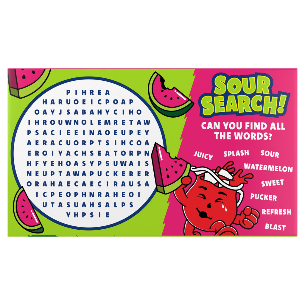 Kool-Aid Sours Watermelon Blast Natural Flavor Drink 6 fl oz 10 Pouches