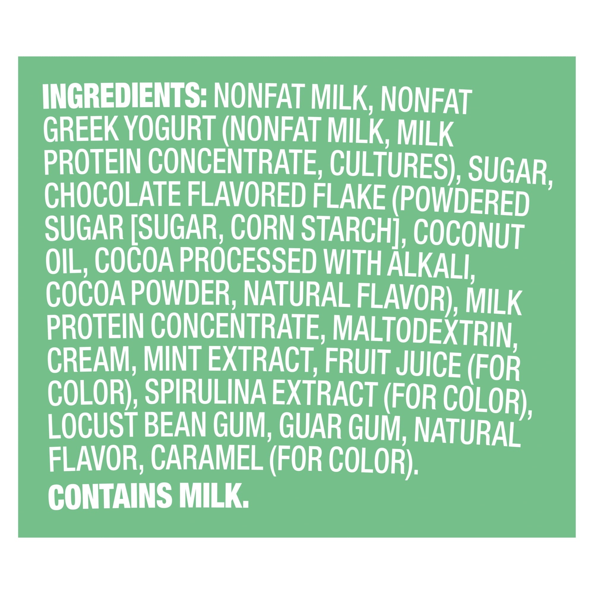 Yasso Mint Chocolate Chip Frozen Greek Yogurt 14 Fl Oz