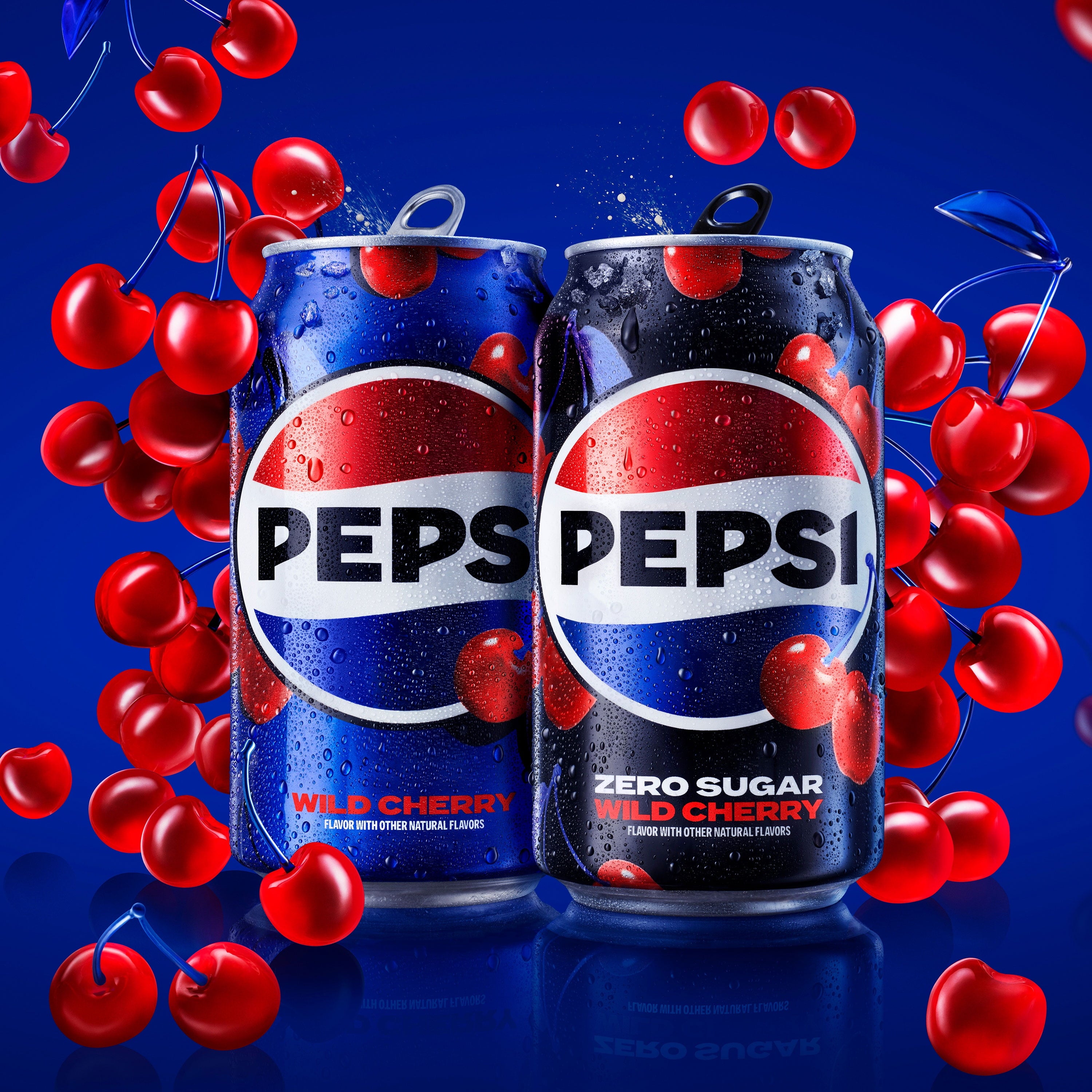 Pepsi Wild Cherry Soda Pop 2 Liter Bottle