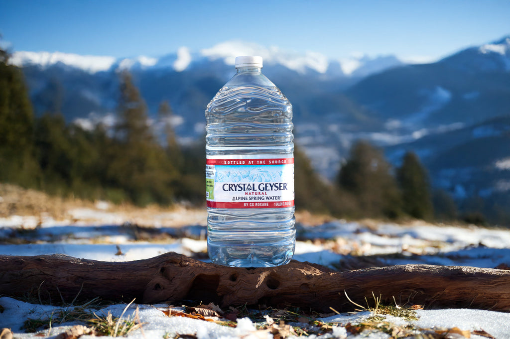 Crystal Geyser Alpine Spring Water 1 gal Plastic Jug