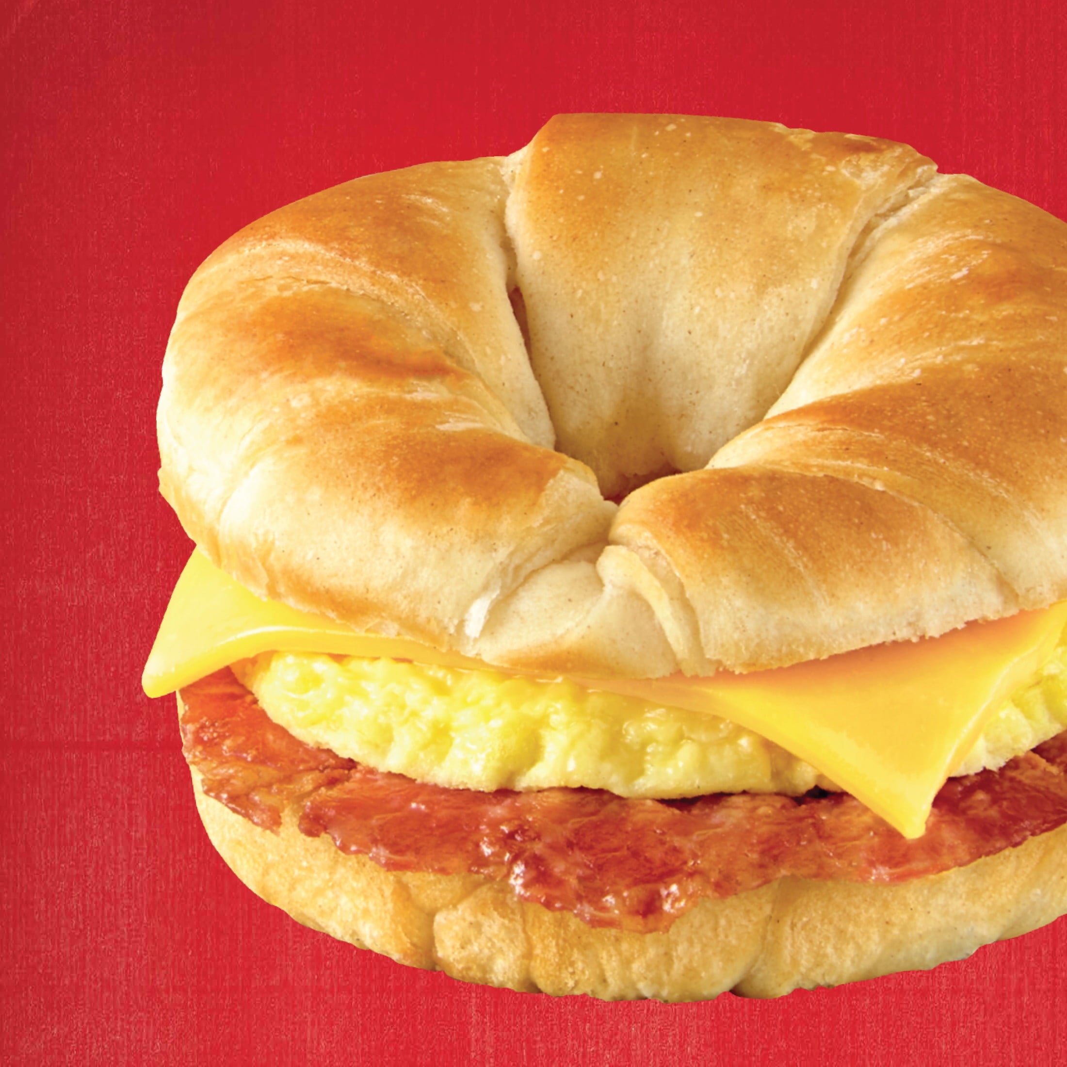 Jimmy Dean Bacon Egg & Cheese Croissant Sandwich Frozen 8 Count 28.8 Oz