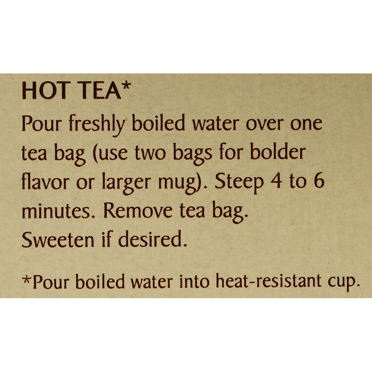 Celestial Seasonings Honey Vanilla Chamomile Caffeine-Free Herbal Tea Bags 1.7 oz 20 Count