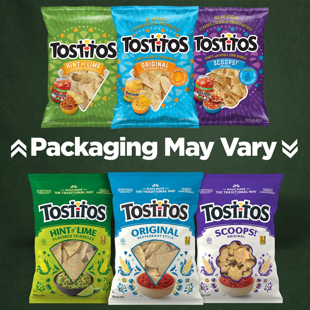 Salsa Verde Flavored Tortilla Chips 11 Oz Tostitos