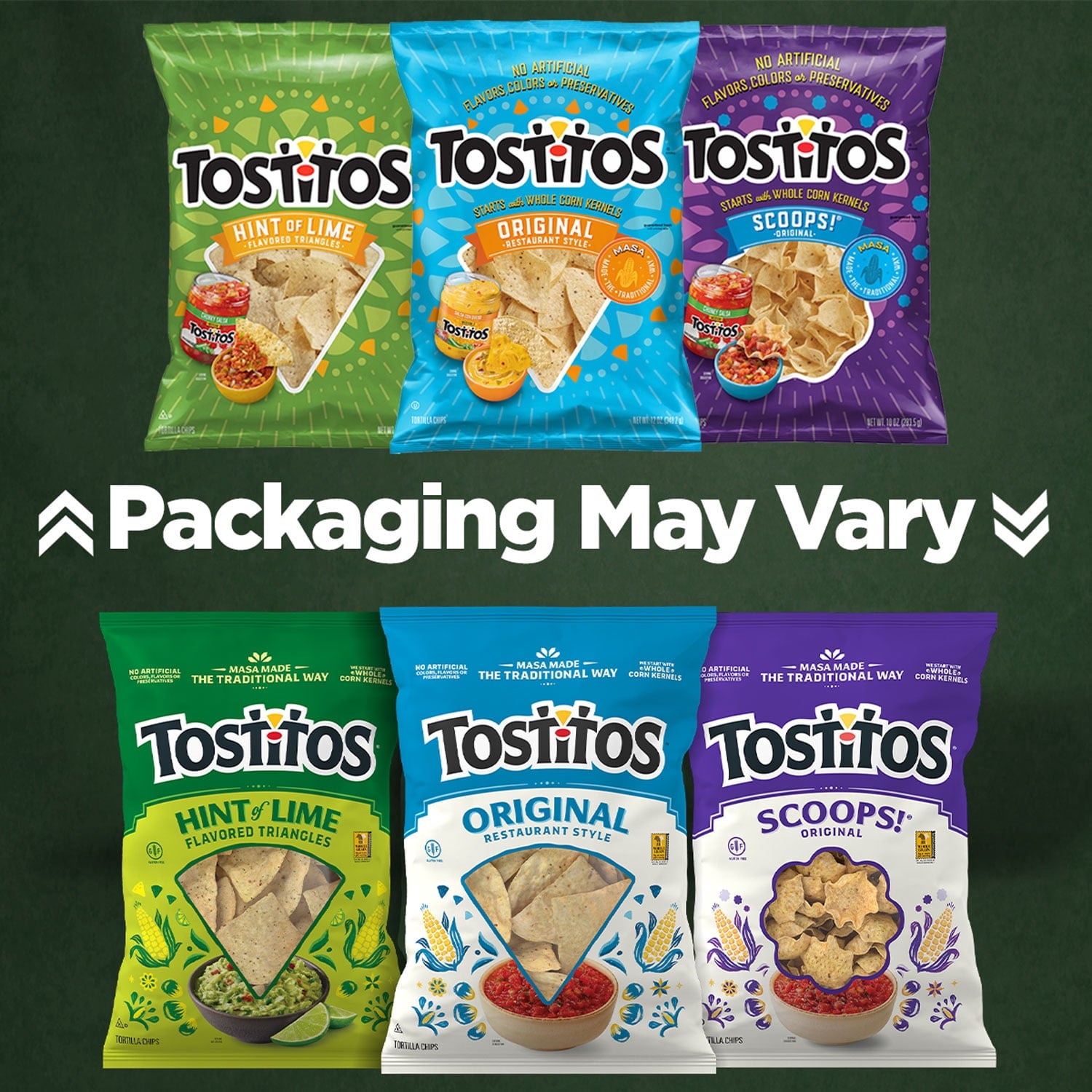 Salsa Verde Flavored Tortilla Chips 11 Oz Tostitos