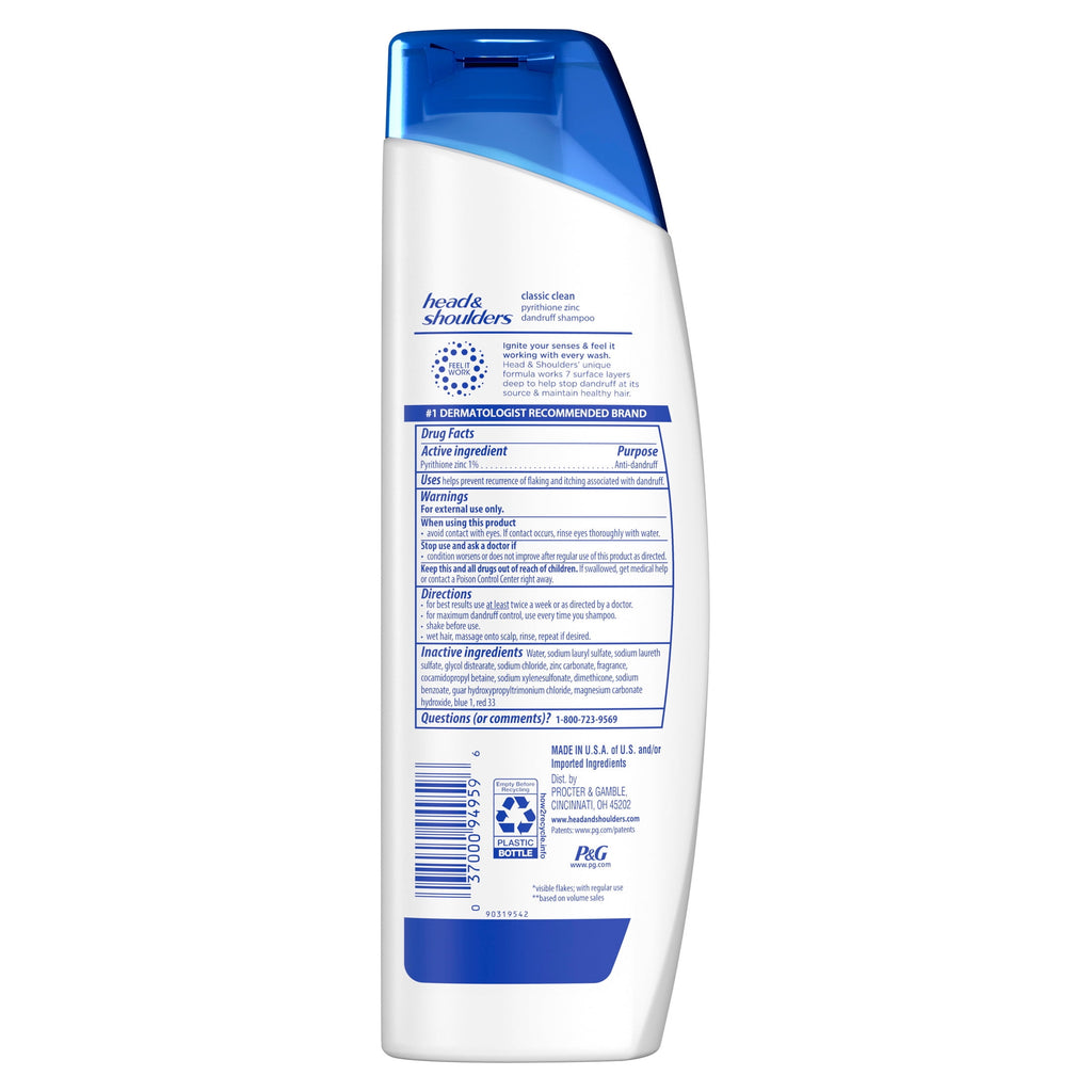 Head & Shoulders Classic Clean Dandruff Shampoo 8.45 fl oz