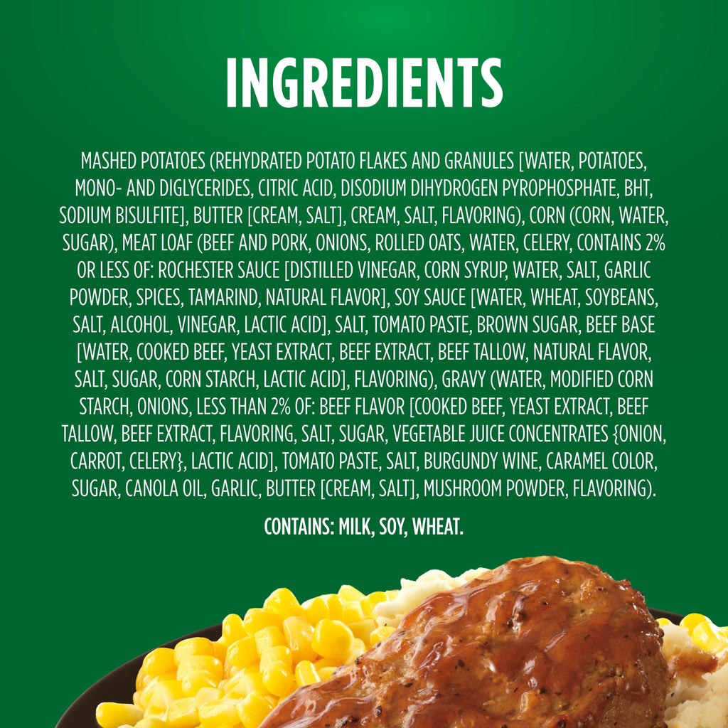 Marie Callender's Meat Loaf & Gravy Frozen Meal 12.4 Oz