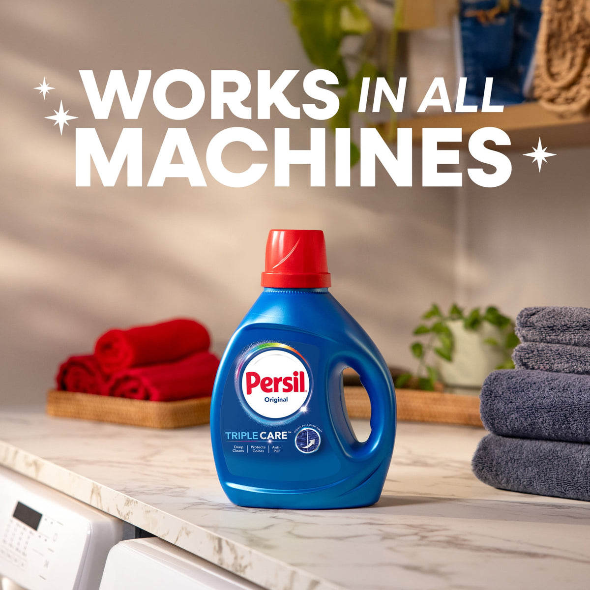 Persil Deep Clean Liquid Laundry Detergent Original Scent 34 fl oz 25 Loads
