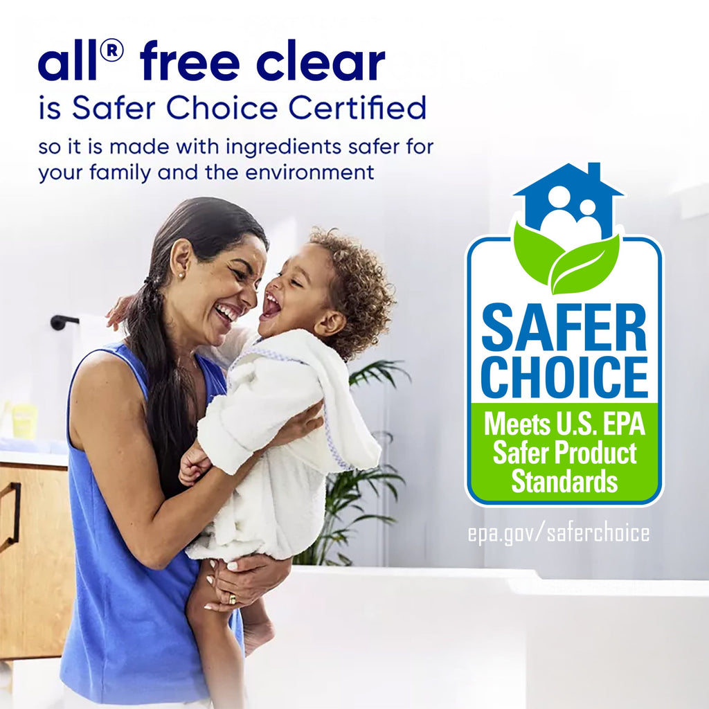 all Free Clear Liquid Laundry Detergent 73 oz 58 Loads