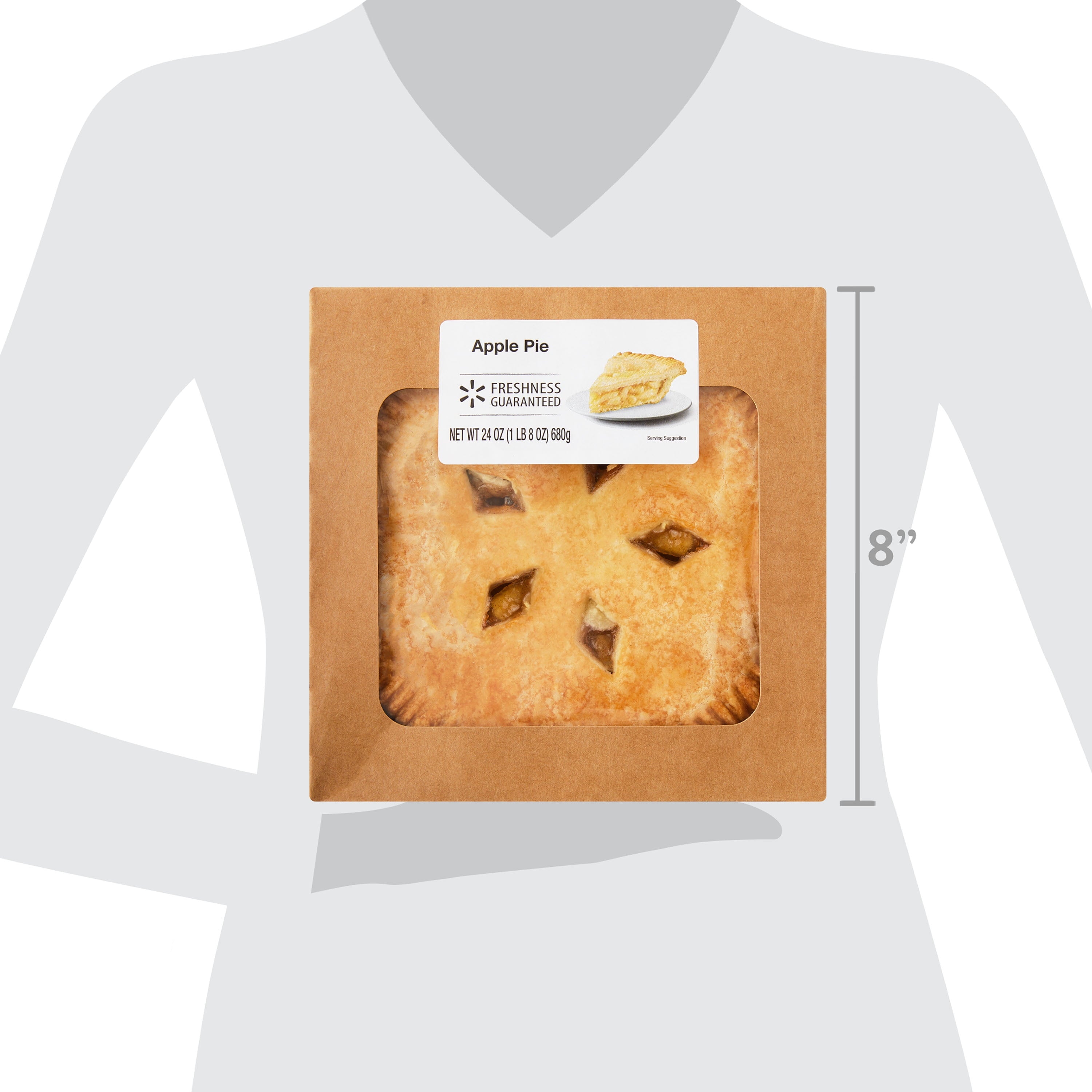 Apple Pie 24 Oz 8 Inch Freshness Guaranteed