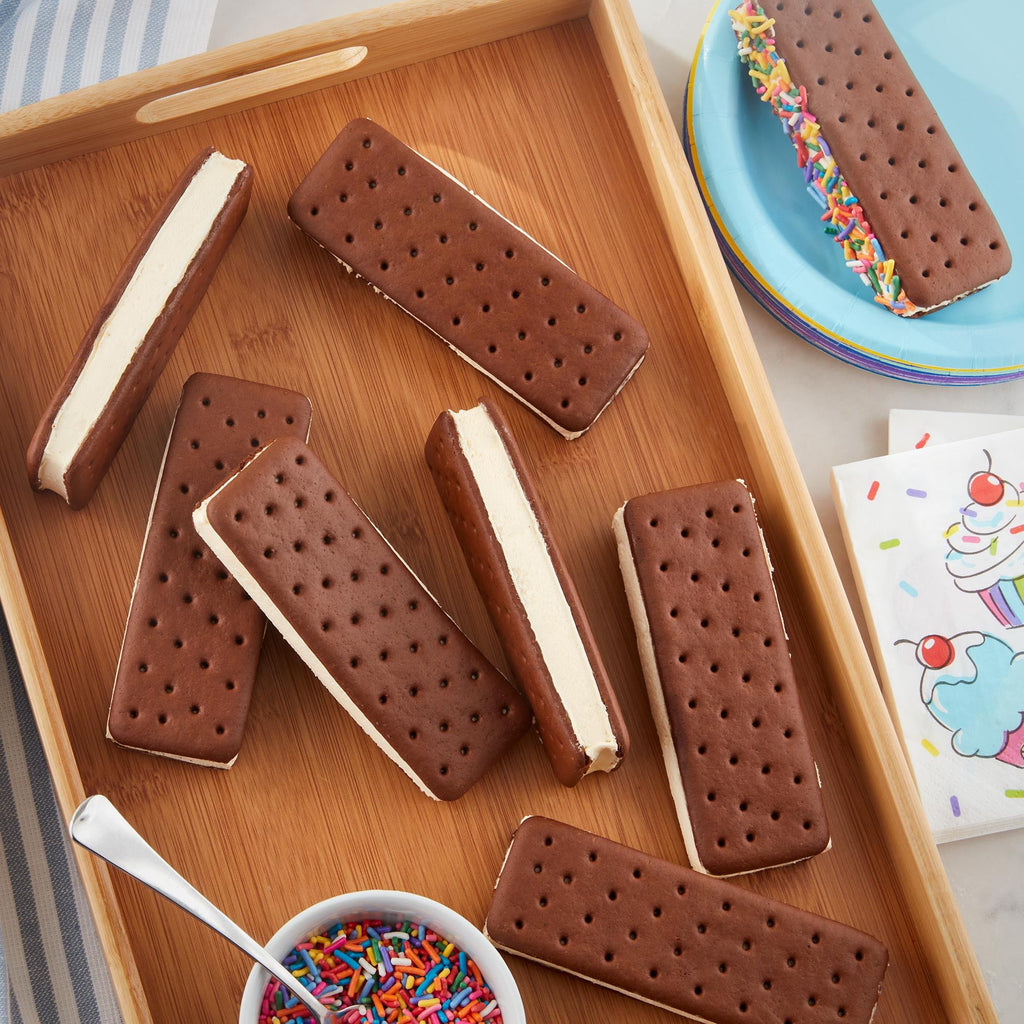 Great Value Vanilla Ice Cream Sandwiches 42 Fl Oz 12 Count
