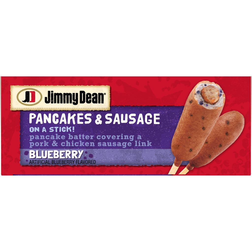 Jimmy Dean Blueberry Pancakes & Sausage On A Stick Frozen 30 Oz 12 Count