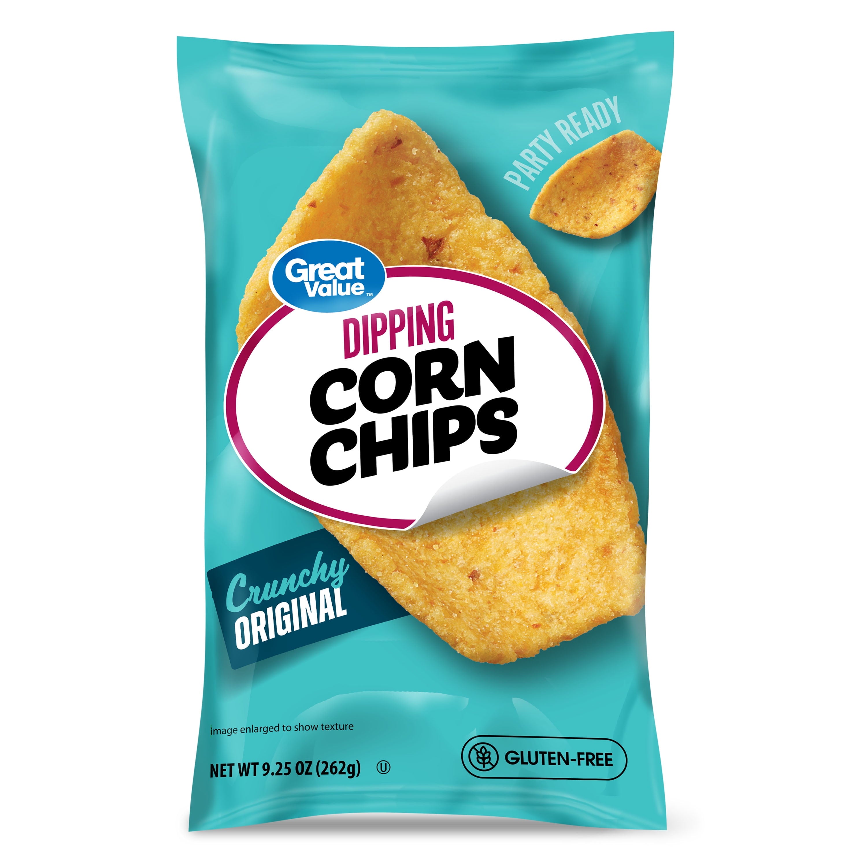 Dipping Corn Chips 9.25 Oz Great Value