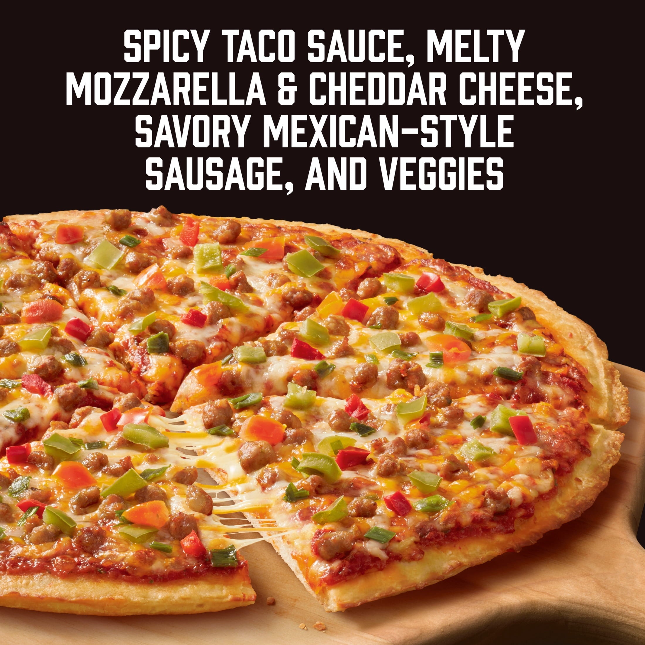 Red Baron Mexican Style Classic Crust Frozen Pizza 20.53 Oz