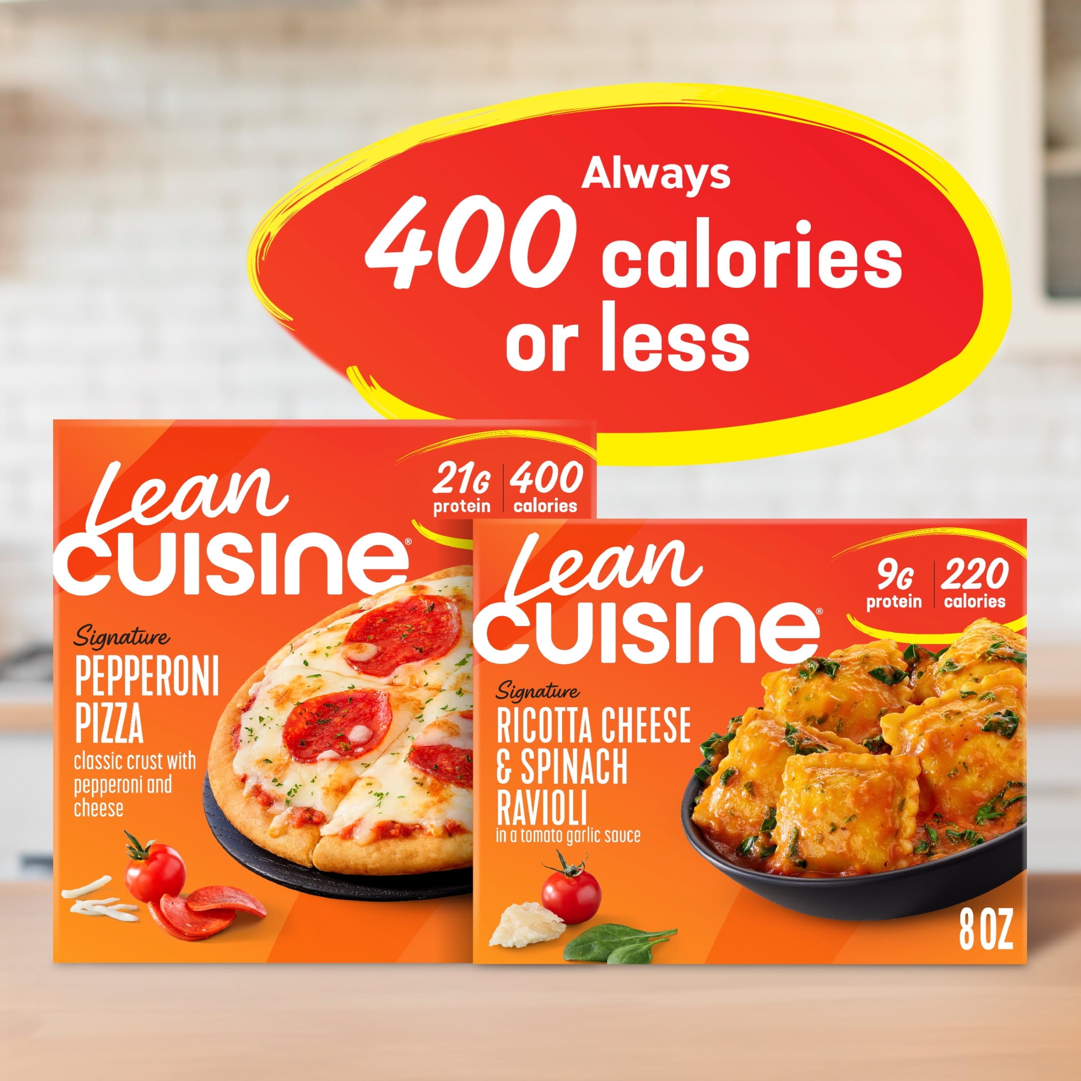 Lean Cuisine Ricotta Cheese & Spinach Ravioli Frozen Meal 8 Oz